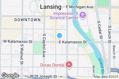 Map image of the property - The Lofts at Washington Square