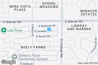 Map image of the property - 701 E Cantebria Dr