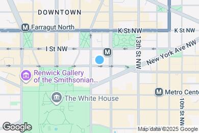 Map image of the property - 1456 H St NW