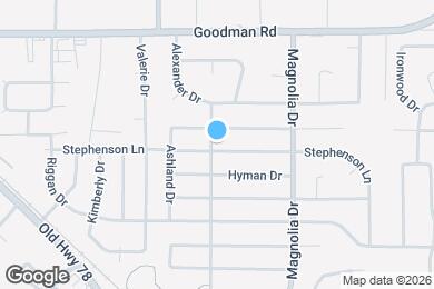 Map image of the property - 10126 Stephenson Ln