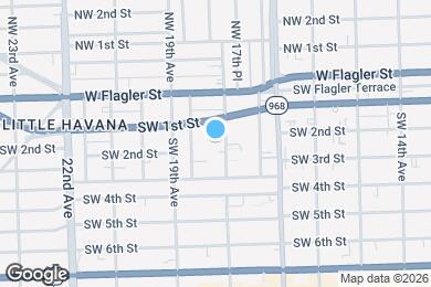 Map image of the property - 142 SW 18th Ave