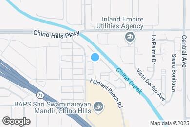 Map image of the property - The Crossings of Chino Hills