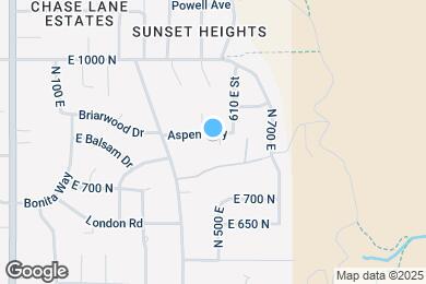 Map image of the property - 584 Aspen Way