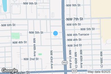 Map image of the property - 4265 NW 4th St