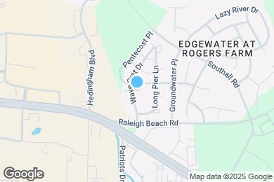 Map image of the property - Villages at Raleigh Beach