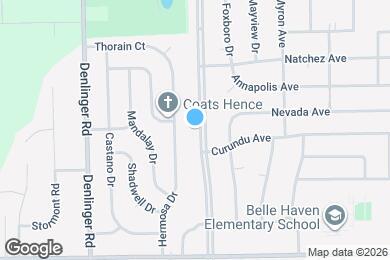 Map image of the property - 3797 Brumbaugh Blvd