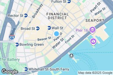 Map image of the property - 1 Wall Street Ct