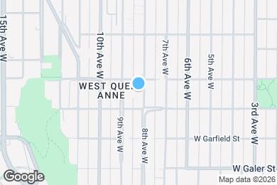 Map image of the property - 1819 8th Ave W