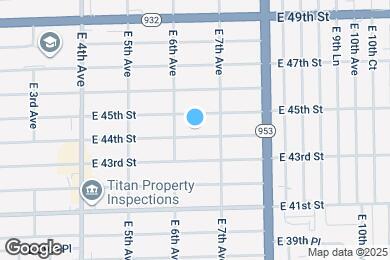 Map image of the property - 641 E 44th St