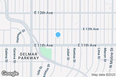 Map image of the property - 1140 Jamaica St