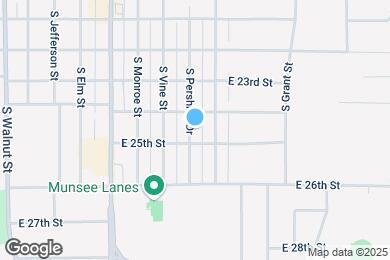 Map image of the property - 3110 S Pershing Dr