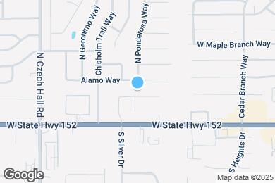 Map image of the property - 611 W Shadow Ridge Way