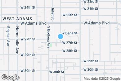 Map image of the property - 2665 S Catalina St