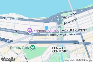 Map image of the property - 497 Commonwealth Ave