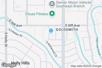 Map image of the property - 2356 S Linden Ct