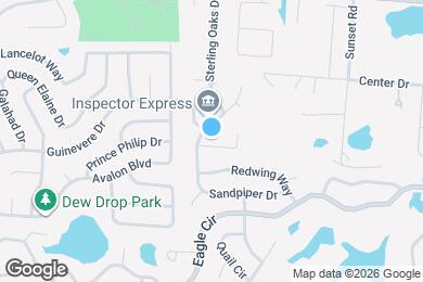 Map image of the property - 1604 E Sandpiper Trail