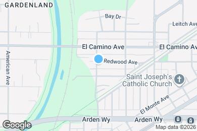 Map image of the property - 102 Redwood Ave