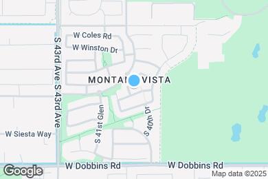 Map image of the property - 4036 W Pedro Ln