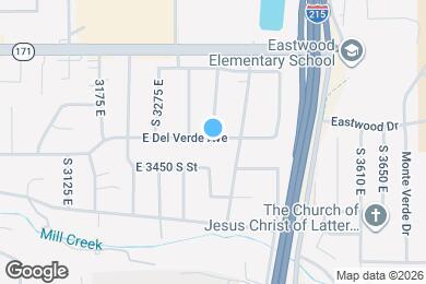 Map image of the property - 3350 E Del Verde Ave
