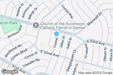 Map image of the property - 5437 Crystal St