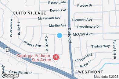 Map image of the property - 13225 McCulloch Ave