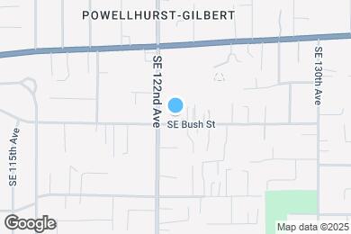 Map image of the property - 12231-12239 SE Bush St