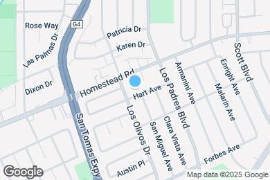 Map image of the property - 2379 Hart Ave