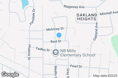 Map image of the property - 1334 Reid St