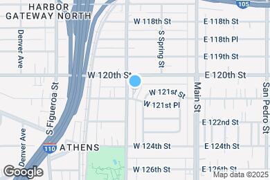 Map image of the property - 12032 S Broadway