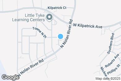 Map image of the property - 1606 Sun Valley Dr