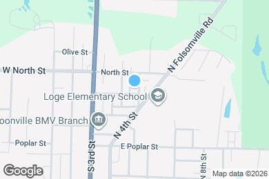 Map image of the property - 1006 N Williams St