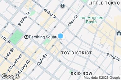 Map image of the property - 4th and Main Apts DTLA ~Parking Included~ Great Specials ask for details! 1 App Fee Waived!
