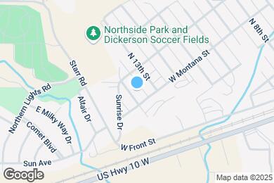 Map image of the property - 614 N 14th St