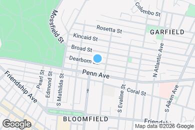 Map image of the property - 5012 Dearborn St