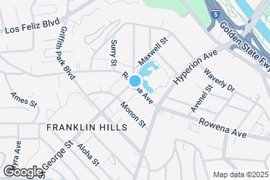 Map image of the property - 3146 Rowena Ave