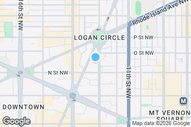 Map image of the property - 1318 13th St NW