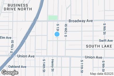 Map image of the property - 1824 S 13th St