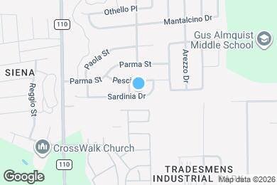 Map image of the property - 5912 Sardinia Dr
