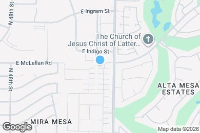 Map image of the property - 1550 N Balboa