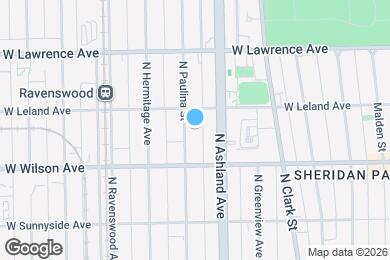 Map image of the property - 4637 N Paulina St