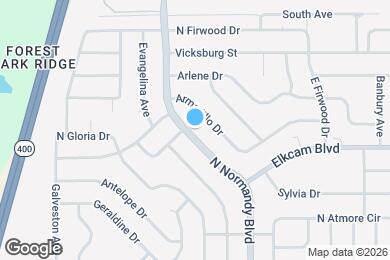 Map image of the property - 2185 N Normandy Blvd