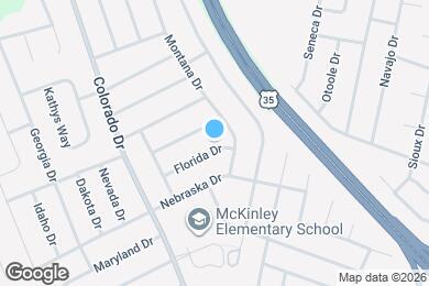 Map image of the property - 1886 Florida Dr