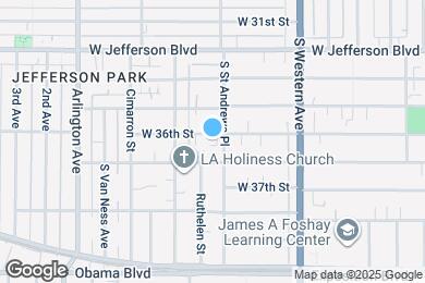 Map image of the property - 1812 W 36th St