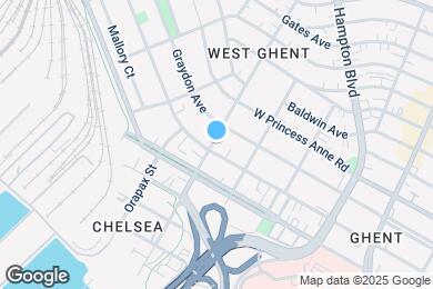 Map image of the property - 1134 Westover Ave