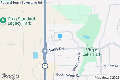 Map image of the property - 2316 Lake Woods Way