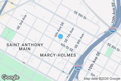 Map image of the property - 615 6th St SE