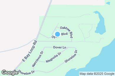 Map image of the property - 84 Oyster Blvd
