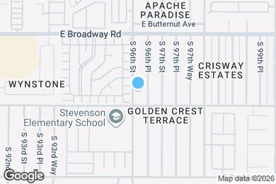 Map image of the property - 537 S 96th St
