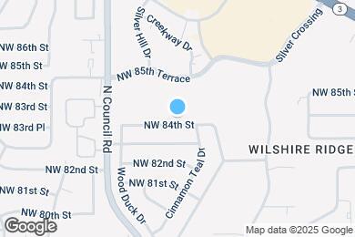 Map image of the property - 7817 Northwest 84th Street
