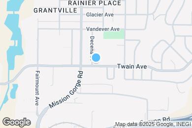 Map image of the property - 4562 Twain Ave